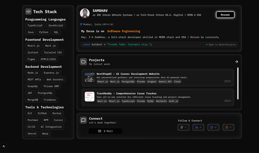 Portfolio Website